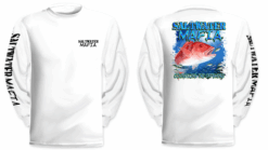 Red Snapper Bait UV Protectant Long Sleeve Crew