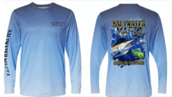 Marlin Feast UV Protectant Long Sleeve Crew Ombre
