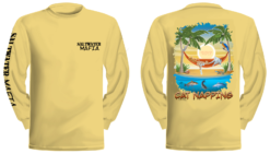 Cat Napping UV Protectant Long Sleeve Crew