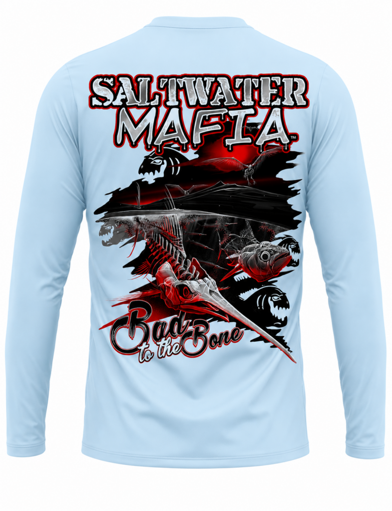 Bad To The Bone UV Protectant Long Sleeve Crew