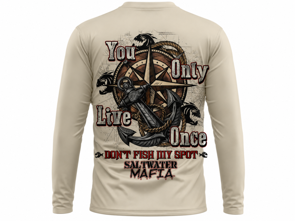 Only Live Once UV Protectant Long Sleeve Crew