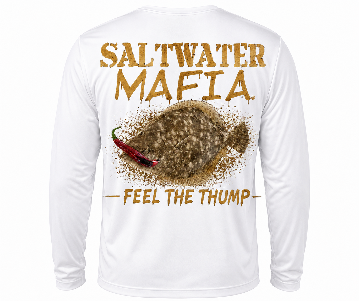 Feel The Thump UV Protectant Long Sleeve Crew