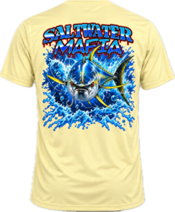 Angry Tuna UV Protectant Crew Short Sleeve